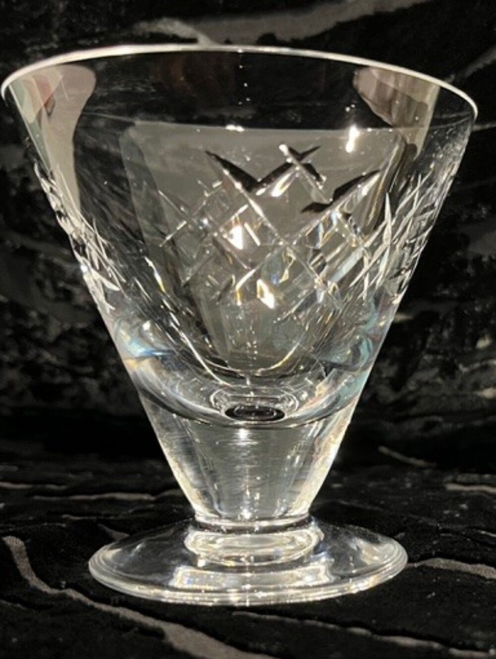 Vintage Waterford Crystal 410-286 Martini Cocktail Glass 3.5" Discontinued 1962